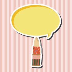 lipstick theme elements vector eps N29