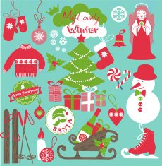 Christmas and new year background N60