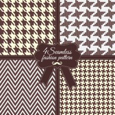 Set of fashion seamless pattern N3