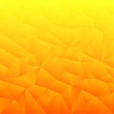 abstract background with yellow triangles and orange
