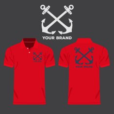 Color men t-shirts Design template Vector illustration N5