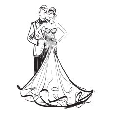 Wedding Couple N25