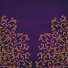 Vintage Congratulations card with lace ornament N24
