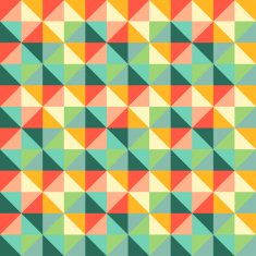 seamless abstract geometry pattern vector illustration
