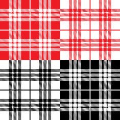 Textile set seamless pattern