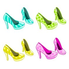 Hills shoes set