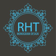 luxury monogram design template elegant line art business sign b N12