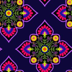 spanish tiles seamless ornament