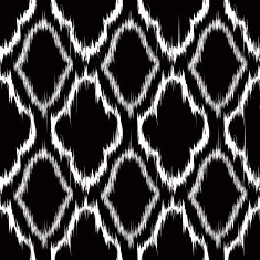Ikat seamless pattern design N12