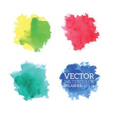 Watercolor Splashes