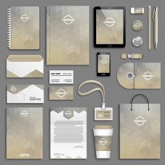 Corporate identity template set N96