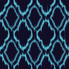 Ikat seamless pattern design N16
