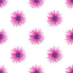 Watercolor seamless floral pattern N8