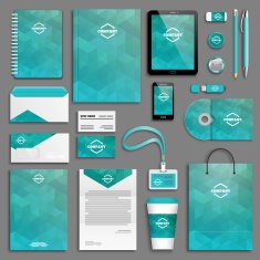 Corporate identity template set N101