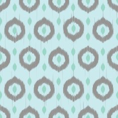Vector seamless ikat pattern N38