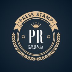 Stamp calligraphic design logo Luxury vector frame monogram