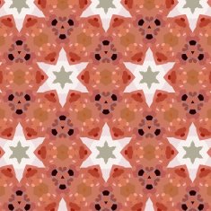 art vintage ethnic blurred watercolor floral pattern N8
