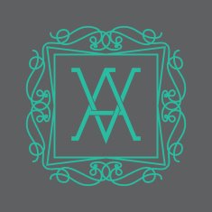 luxury monogram design template elegant lineart business sign bo N16