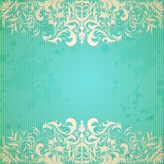 Vintage frame and grungy paper for design N4