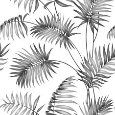 Topical palm leaves N5