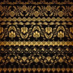 Horizontal elements decoration vector N3