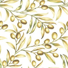 Seamless olive bunch fabric N4