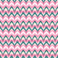 Vector seamless ikat ethnic pattern N24
