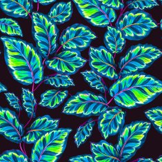 tropical leaf pattern