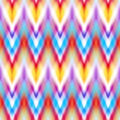 Vector seamless ikat ethnic pattern N26