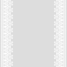 lace frame on gray background