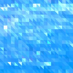 Abstract blue geometric background