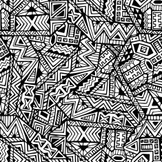 Seamless Pattern in Ethnic Style N27