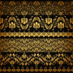 Horizontal elements decoration vector N5