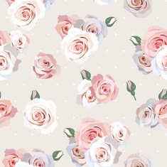 Seamless roses background N5