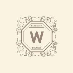Monogram luxury logo N14