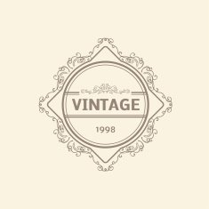 Monogram luxury logo N15