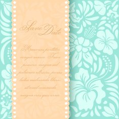 Save the date card N8