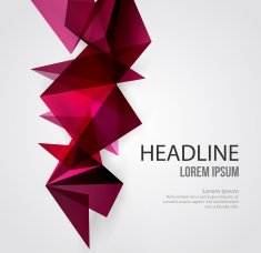 Abstract Geometric Background Design N24