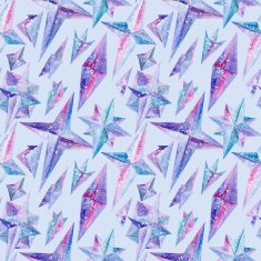 Watercolor Abstract Geometric Pattern