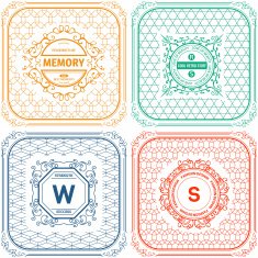 Monogram luxury logo N17