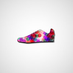 Abstract illustration on sneakers N150