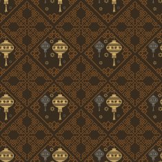 Asian Wallpaper Pattern N37