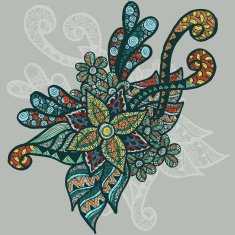 Floral background N328