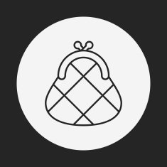 purse line icon N50