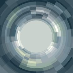 Blue grey white ormamental abstract cover pattern