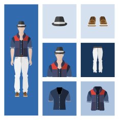 People Icon In Flat style N38