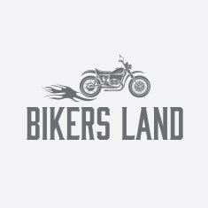 vintage motorcycle with flames graphic vector design template N3