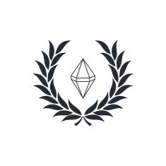 diamond inside wreath N7