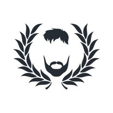 hipster guy with wreath N10