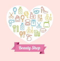 Vector Beauty Outline Concept N3